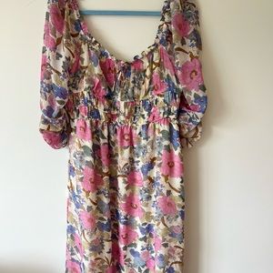 Bohme Floral Midi Dress